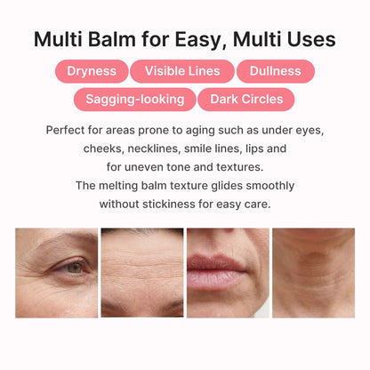 [NEW] [Medicube] PDRN Pink Collagen Volume Multi Balm | All in One Volufiline, PDRN, NAD Stick for Youthful-Looking, Helping Look of Fine Lines, Firming Care, Anti-Aging Care | for Under-Eyes, Neck, Forehead, Smile Lines, Lip Care | Korean Skincare