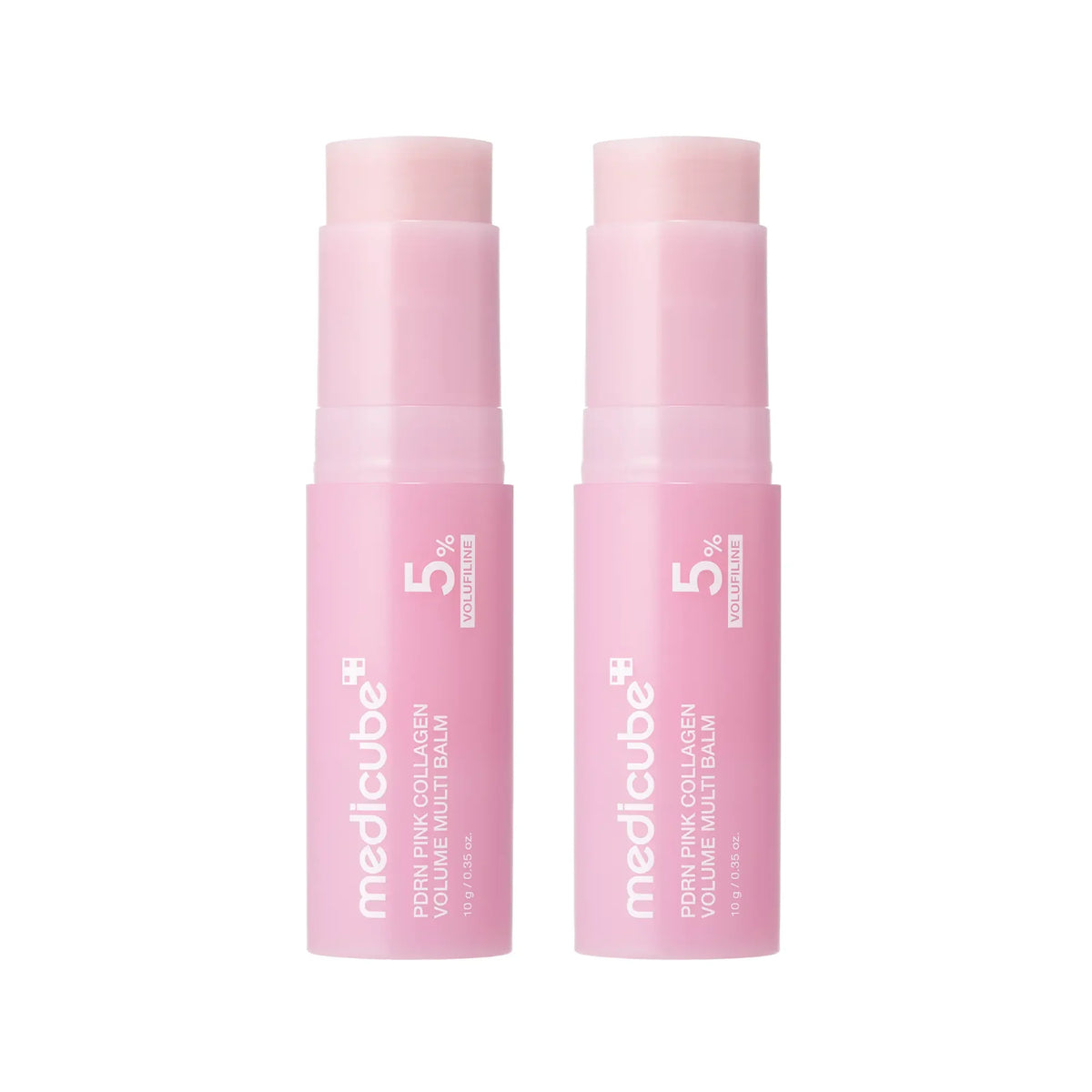[NEW] [Medicube] PDRN Pink Collagen Volume Multi Balm | All in One Volufiline, PDRN, NAD Stick for Youthful-Looking, Helping Look of Fine Lines, Firming Care, Anti-Aging Care | for Under-Eyes, Neck, Forehead, Smile Lines, Lip Care | Korean Skincare