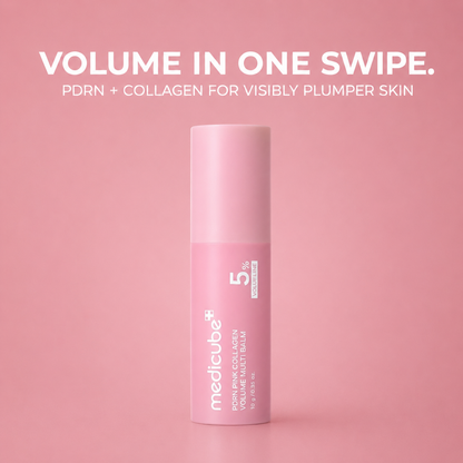 [NEW] [Medicube] PDRN Pink Collagen Volume Multi Balm | All in One Volufiline, PDRN, NAD Stick for Youthful-Looking, Helping Look of Fine Lines, Firming Care, Anti-Aging Care | for Under-Eyes, Neck, Forehead, Smile Lines, Lip Care | Korean Skincare